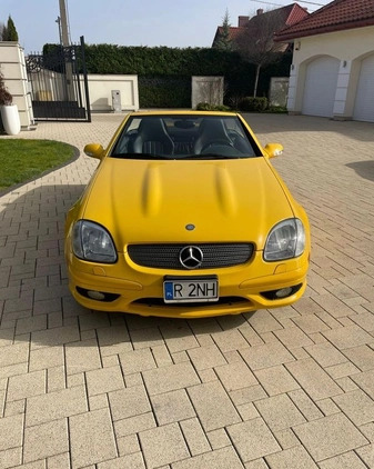 Mercedes-Benz SLK cena 74900 przebieg: 153600, rok produkcji 2002 z Nisko małe 407